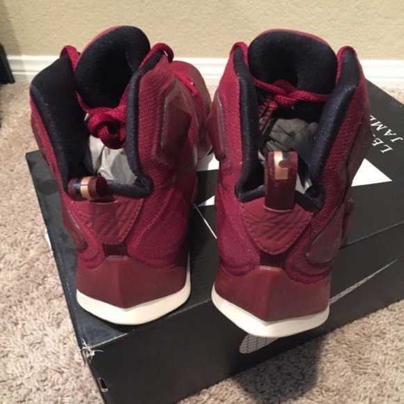 NIKE 807219-690 LEBRON XIII 13 Men\'s Shoes Team Red Bronze Black SIZE 7 main image 4